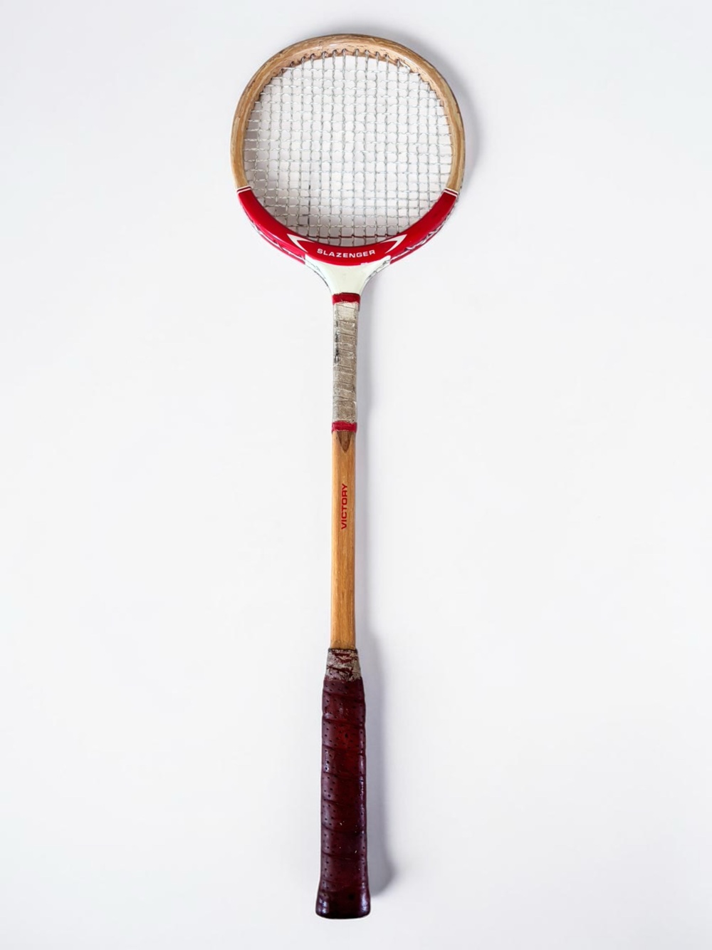 Vintage Slazenger Victory Wood Badminton Racket Retro